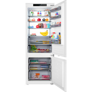 Встраиваемый холодильник MAUNFELD MBF19369NFWGR LUX Inverter