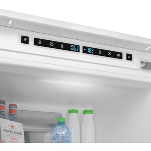 Встраиваемый холодильник MAUNFELD MBF193NFWGR Inverter