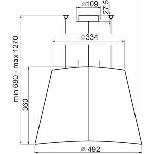 Вытяжка Brandt BHI1043X