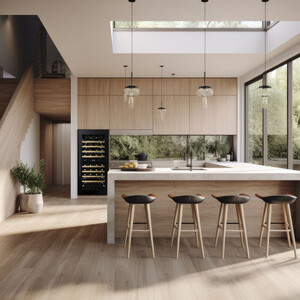 Встараиваемый винный шкаф Dunavox DVP-70.185DB