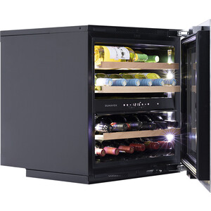 Встараиваемый винный шкаф Dunavox DAVG-25.63DSS.TO