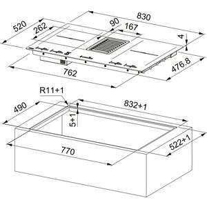 Индукционная варочная панель Franke FMY 839 HI 2.0