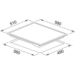 Электрическая варочная панель Franke FRSM 604 C T BK