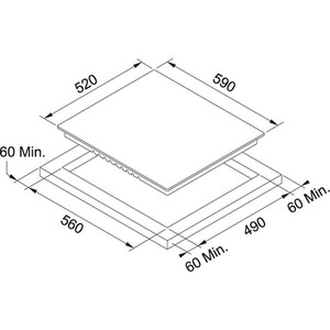 Индукционная варочная панель Franke FHR 604 C T BK