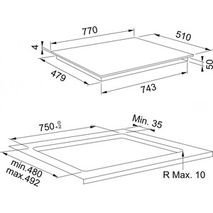 Индукционная варочная панель Franke FSM 804 I B BK