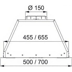 Вытяжка встраиваемая Franke VERA 52 WH