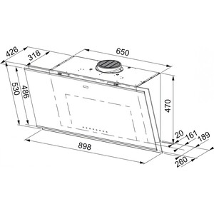 Вытяжка Franke FMY PRO 907 FM BK/IX