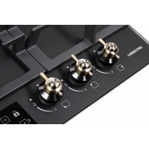 Газовая варочная панель Hiberg VM 4235 B