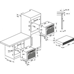 Встраиваемая микроволновая печь Kaiser EM 6307 R