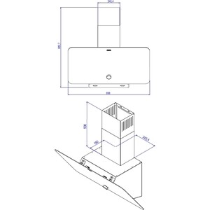 Вытяжка KANZLER D 509 S
