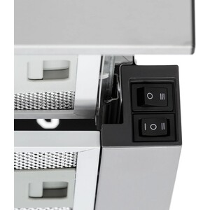 Вытяжка встраиваемая Krona Kamilla T 600 Inox (2 мотора)