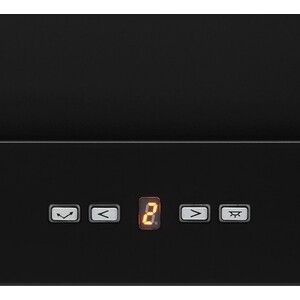 Вытяжка встраиваемая Krona Kamilla TK 600 Black (1 мотор)