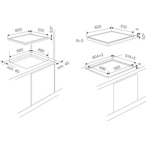 Индукционная варочная панель Kuppersbusch KI 6880.1 SR