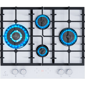 Газовая варочная панель Lex GVG 646T WH