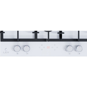 Газовая варочная панель Lex GVG 646T WH