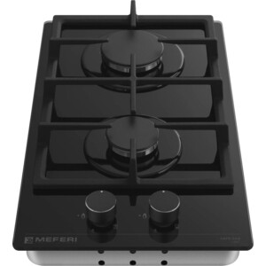 Газовая варочная панель Meferi MGH302BK GLASS LIGHT