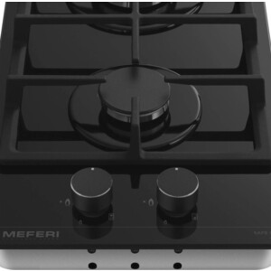 Газовая варочная панель Meferi MGH302BK GLASS LIGHT
