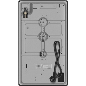 Газовая варочная панель Meferi MGH302BK GLASS LIGHT