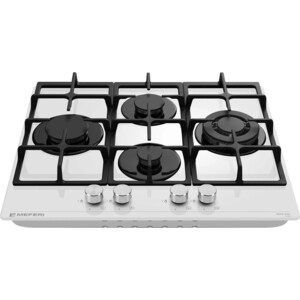 Газовая варочная панель Meferi MGH604WH GLASS ULTRA