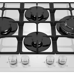 Газовая варочная панель Meferi MGH604WH GLASS ULTRA