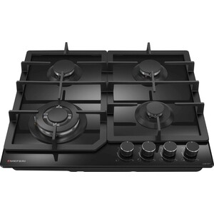 Газовая варочная панель Meferi MGH604BK GLASS COMFORT