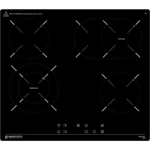 Электрическая варочная панель Meferi MEH604BK ULTRA