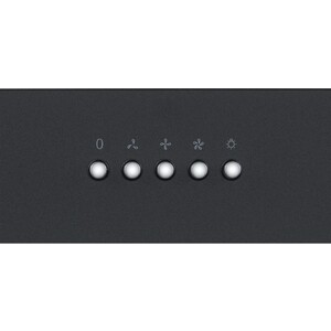 Вытяжка встраиваемая Meferi INBOX60BK LIGHT