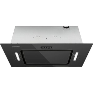 Вытяжка встраиваемая Meferi INBOX60BK GLASS ULTRA
