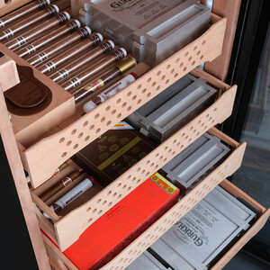 Шкаф для сигар Meyvel MC-376BK (PRO)