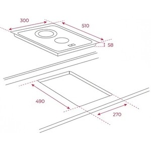 Электрическая варочная панель Teka TBC 32010 TTC Black