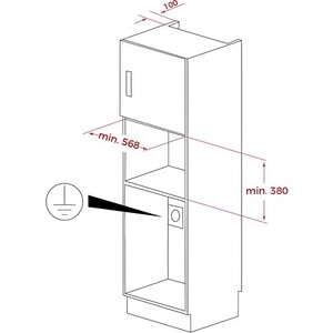 Встраиваемая микроволновая печь Teka ML 8220 BIS L WHITE