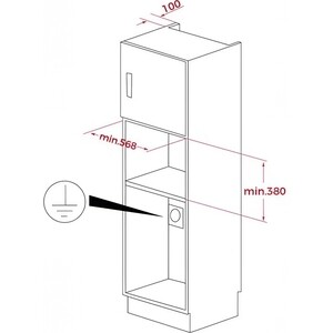 Встраиваемая микроволновая печь Teka ML 8210 BIS STONE GREY