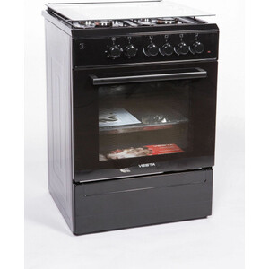 Газовая плита VESTA Valencia VGE 10-E чёрный