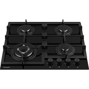 Газовая варочная панель Weissgauff HGG 641 BGV Nano Glass