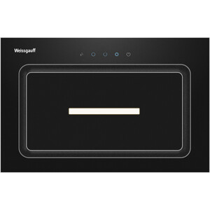 Вытяжка встраиваемая Weissgauff Aura 456 Touch Black Glass