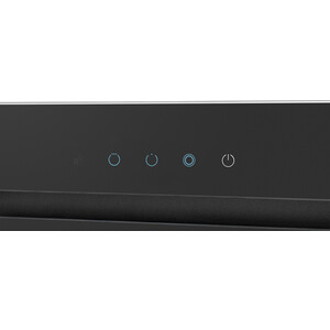 Вытяжка встраиваемая Weissgauff Aura 456 Touch Black Glass