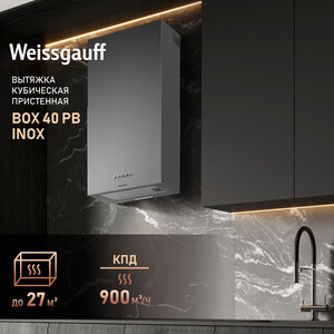 Вытяжка Weissgauff Box 40 PB Inox