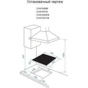 Индукционная варочная панель Candy CHXY64NB