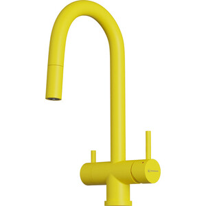 Смеситель для кухни Omoikiri Akita-S-SL с подключением фильтра, sicilian lemon (4994440)