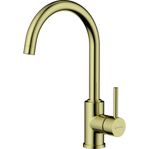 Смеситель для кухни Omoikiri Shinagawa-LG светлое золото (4994481)