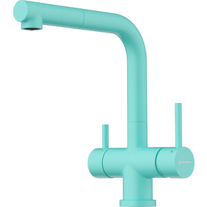 Omoikiri Takamatsu-S-AZ с подключением фильтра, azur blue (4994492)