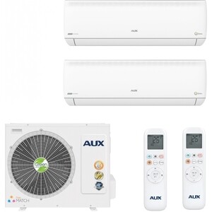Инверторная мульти сплит-система AUX AMWM-H09/4R2(J)x2 + AM2-H18/4DR2