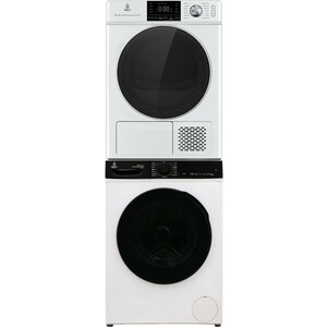Стиральная и сушильная машина Jacky's JW 105W14T3 + JTD 103BHTB + кит 3.0 Jacky's