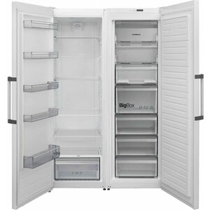 Холодильник Scandilux SBS404Y02W