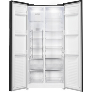 Холодильник MAUNFELD MFF177NFB Slim Inverter