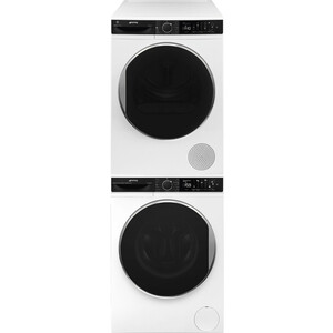 Стиральная и сушильная машина Smeg WM3T84RU4 + DT393RU4 + KITSPDT