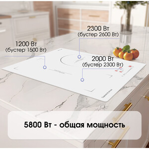 Индукционная варочная панель Zigmund & Shtain CI 49.4 W