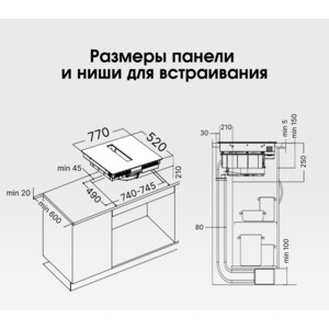 Индукционная варочная панель Zigmund & Shtain CIS 311.75 BX