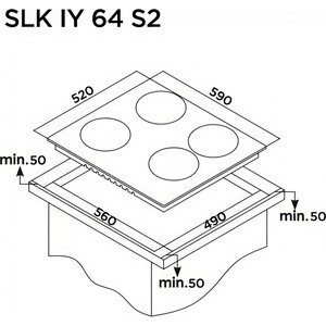 Индукционная варочная панель Schaub Lorenz SLK IY 64 S2