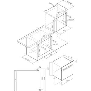 Электрический духовой шкаф Graude BMP 60.3 GE